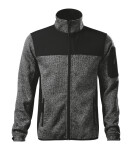 Casual softshellová bunda pánská knit gray 2XL