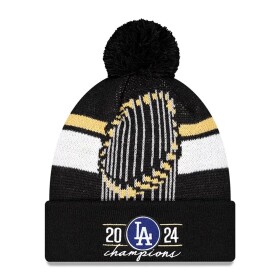 New Era Pánská zimní čepice Los Angeles Dodgers MLB 2024 World Series Champions