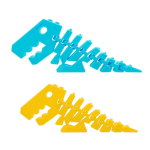 Mamido Skládací dinosaurus antistresová hračka 3D
