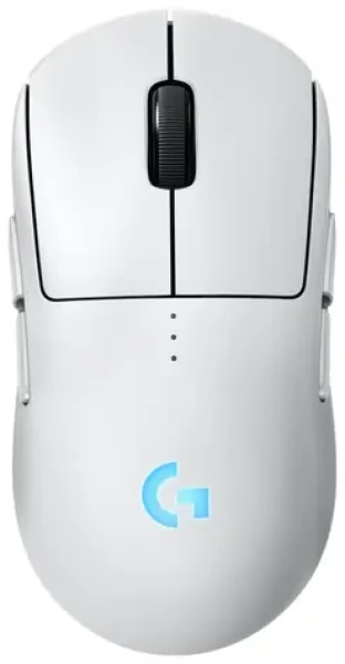 Logitech PRO 2 Lightspeed bílá / Bezdrátová herní myš / 8 tlačítek / 32000dpi (910-007302)