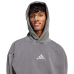 Pánská mikina adidas ALL SZN Fleece Washed Hoodie grey JL6539 pánské oblečení L