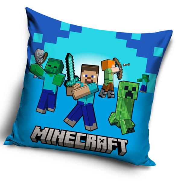 Dětský povlak na polštářek Minecraft Heroes
