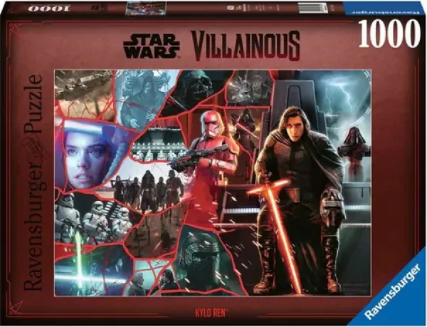 Ravensburger Puzzle Star Wars Záporáci: Kylo Ren