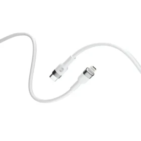 Forever Flexible kabel USB-C (M) - Lightning (M) 1 m bílá / 20W (5900495978509)