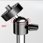 Iso Trade Stativ se světlem a držákem telefonu 100cm