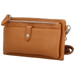 Stylová malá crossbody kabelka Perlla new, hnědá