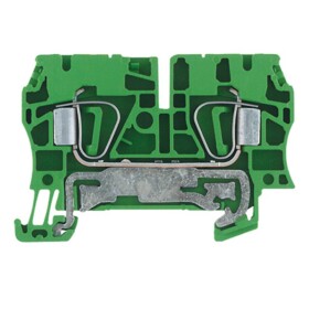 Weidmüller 1632080000-100 svorka ochranného vodiče pružinová svorka zelenožlutá 100 ks