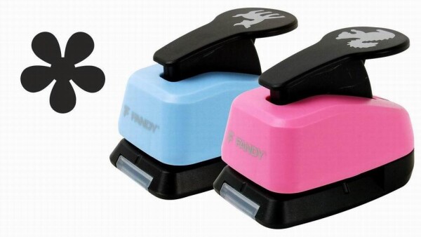 Děrovačka dekorační 25mm - Kytka 286