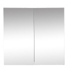 Zrcadlová skříňka SAT B-Way 80x75 cm lamino BWAY80CABW BWAY80CABW