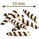 Čokoládové ruličky dvoubarevné TWISTER (70 g)