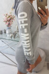 Šaty Off White grey UNI