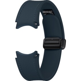 SAMSUNG D-Buckle Hybridní řemínek z eko kůže 20 mm (M/L) modrá (ET-SHR94LNEGEU)