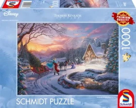 SCHMIDT Puzzle Disney: Popelka s princem o Vánocích