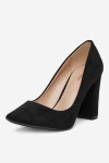 Lodičky DeeZee LB9901-BLACK SU Látkový materiál