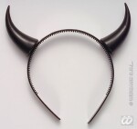 R-Kontakt.cz Rohy čertí černé, plast