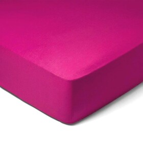 DekorTextil Dětské JERSEY prostěradlo vínové ROZMĚR: (š/d/v) 80 x 160 x 20 cm