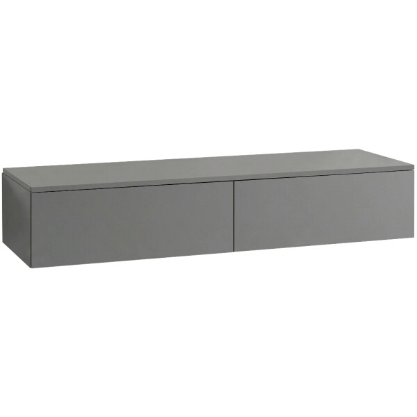 CERANO - Koupelnová skříňka pro umyvadla na desku Noira - šedá matná - 120x28x48 CER-8050BD7613