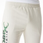 New Era Pánské tepláky Milwaukee Bucks NBA Wordmark Jogger Sweatpants Stone Velikost: XL