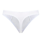 Dámská tanga Panache Tango Thong white 9099