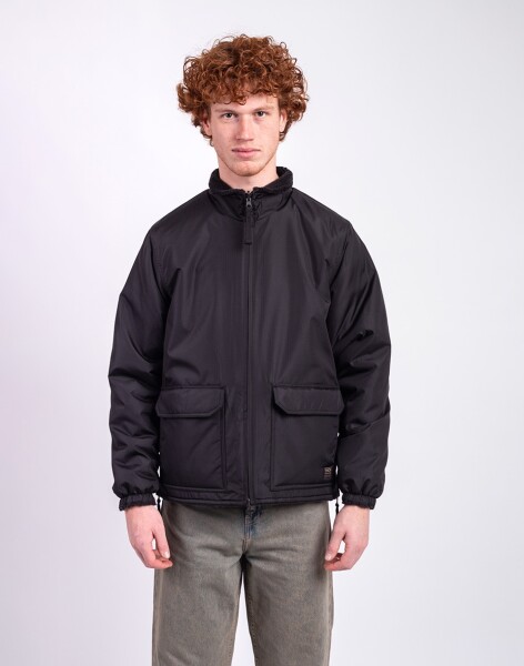 Taion Non Down Military Reversible Boa Hi Neck Jacket BLACK×BLACK XS