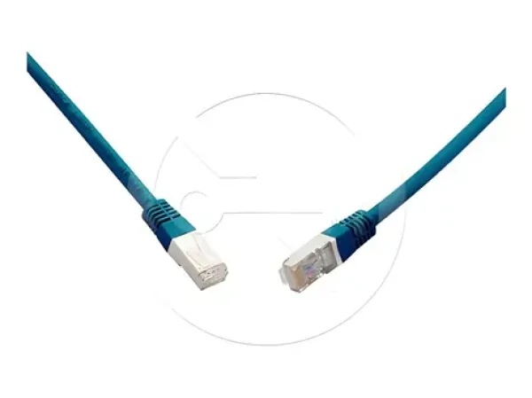 C6A-315BU-0,5MB CAT6A S/FTP modrá / Patch kabel / 10G / LSOH / 0,5 m (28830059)