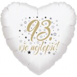 93. narozeniny balónek srdce Balonky.cz 93. narozeniny balónek srdce Balonky.cz