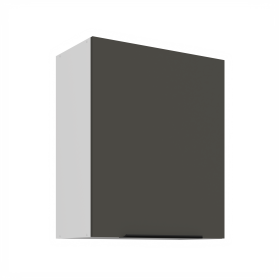 Horní skříňka Aria 60 G-72 1F Barva korpusu: Bílá, Barva dvířek: GR - Graphite AFM