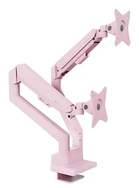 Arozzi Alzare Neo Duo fialová / Držák 2 monitorů na stůl / 17-32" / VESA 75x75-100x100 / nosnost 9 kg (AZ-ALZARE-NEO-DUO-PP)