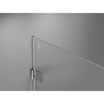 MEXEN/S - Lunar-B sprchový kout dveře křídlové levá 85 x 70, transparent, chrom 832-085-070-01-00-L
