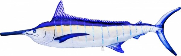 Gaby Polštář Marlín modrý (se žlutým pruhem) 118 cm,Gaby Polštář Marlín modrý (se žlutým pruhem) 118 cm