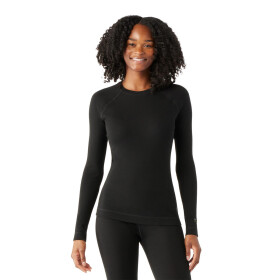 Dámské merino tričko s dlouhým rukávem SMARTWOOL Women's Classic Thermal Merino Base Layer, Black velikost: XS