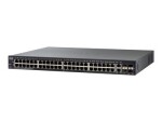 Cisco Small Business SF250-48HP / 48 x 10/100 (PoE+) / 2 x 10/100/1000 / 2 x kombinace Gigabit SFP / 2 x gigabitů SFP (SF250-48HP-K9-EU)