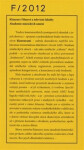 Klauzury Filmové televizní fakulty 2012