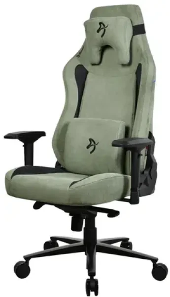 AROZZI VERNAZZA XL Supersoft Forest / Herní židle / látkové čalounění / lesní zelená / nosnost 170kg (VERNAZZA-XL-SPSF-FST)
