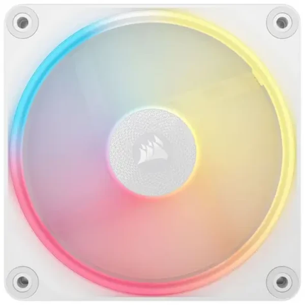 Corsair iCUE LINK LX120-R RGB bílá / 120 mm / 36 dB @ 2400 RPM / 70 CFM / PWM (CO-9051053-WW)