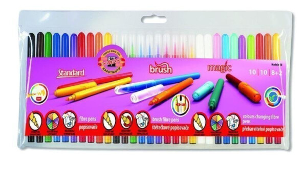 Koh-i-noor popisovače (fixy)sada 30 ks