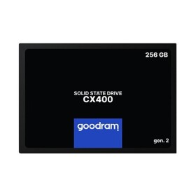 GOODRAM CX400 Gen.2 256GB / 2.5 / SATA III / 3D-NAND TLC / R: 550MBs / W: 480MBs / MTBF: 2mil (SSDPR-CX400-256-G2)