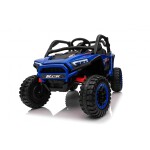 Mamido Elektrické autíčko Buggy UTV KCK 4x4 modré 24V | 800W | 50 kg | EVA | LED | 2,4Ghz | ECO kůže