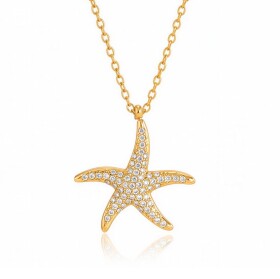 ELENYS Seline – pozlacený náhrdelník 18K žluté zlato Délka: 45+5 cm / max. 50 cm