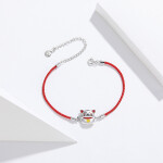ELENYS Royal Fashion náramek Kočka Maneki Neko pro štěstí