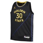 Dětský dres Golden State Warriors NBA Stephen Curry #30 Statement Swingman Černá (YOUTH)