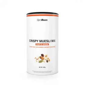 Křupavá směs müsli - GymBeam (ovoce a semínka, 420 g) (49777-3-420g-fruit&seeds)