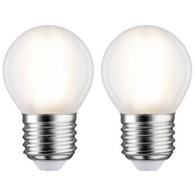 Paulmann 28639 LED Energetická třída (EEK2021) F (A - G) E27 5 W teplá bílá (Ø x v) 45 mm x 78 mm 2 ks