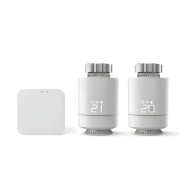 Hama Heating Control WLAN bílá / Chytrý termostat / sada 2 ks + základnová jednotka / Wi-Fi / LED displej (176662)