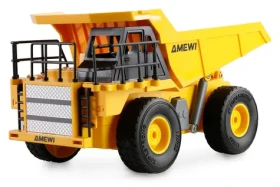 AMEWI RC auto Kipper černá, žlutá