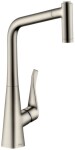 HANSGROHE - M71 Dřezová baterie M7116-H320 s výsuvnou sprškou, sBOX, vzhled nerezu 73801800