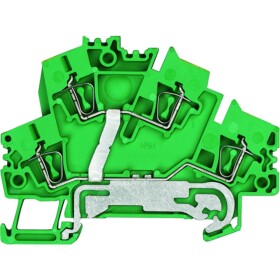 Weidmüller 1791010000 svorka ochranného vodiče pružinová svorka zelenožlutá 50 ks