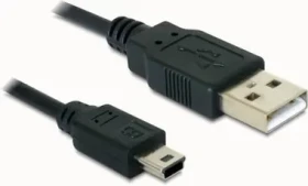Delock kabel USB 2.0 A-samec - USB mini-B 5-pin samec / 1.5 m (82252)