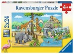 Ravensburger Vítejte v zoo 2 x 24 dílků