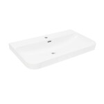 Nábytkové umyvadlo SAT Fusion 81x46 cm otvor pro baterii uprostřed SATFUS8046 SATFUS8046